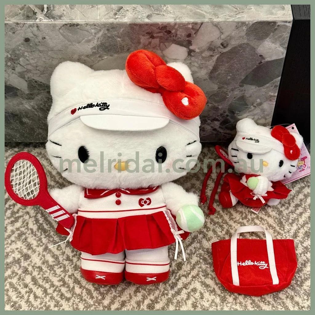 SANRIO CHN | Hello Kitty Mascot Holder Bag Charm Plush Keychain (Tennis)