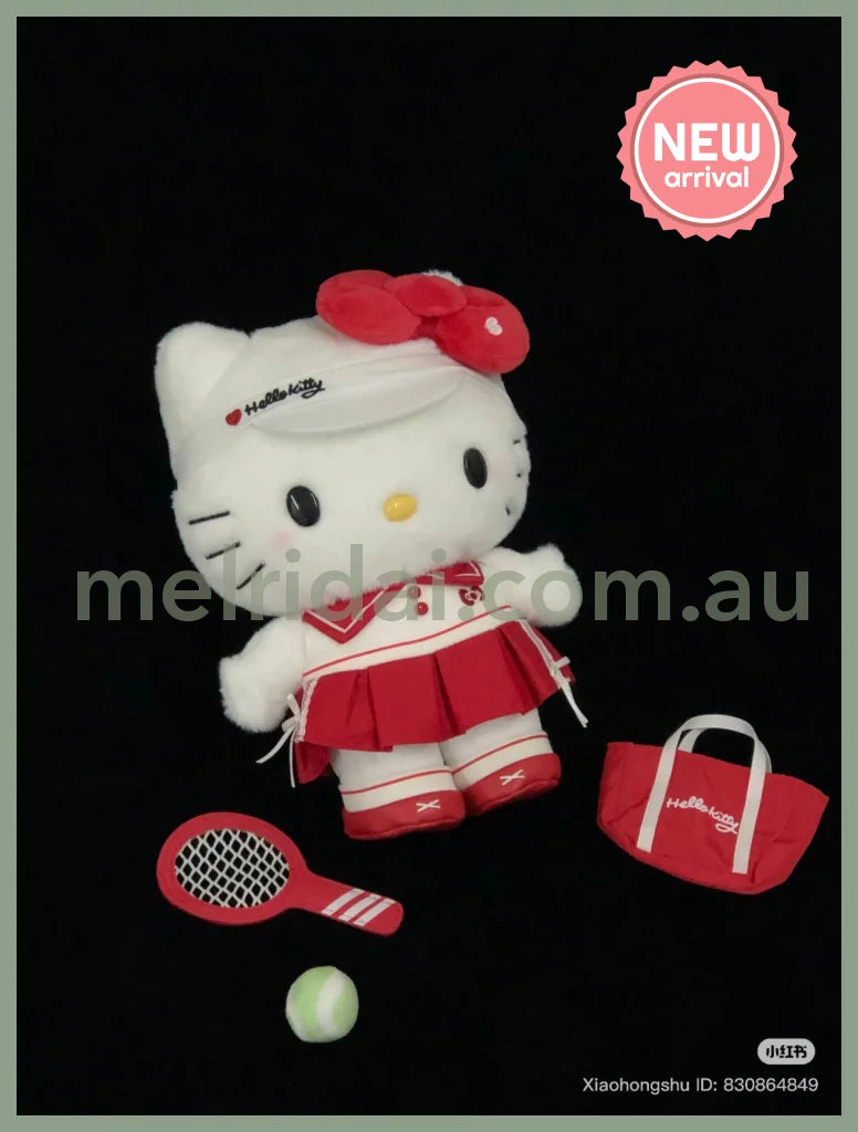 SANRIO CHN | Hello Kitty Plush Toy Plush Doll (Tennis)