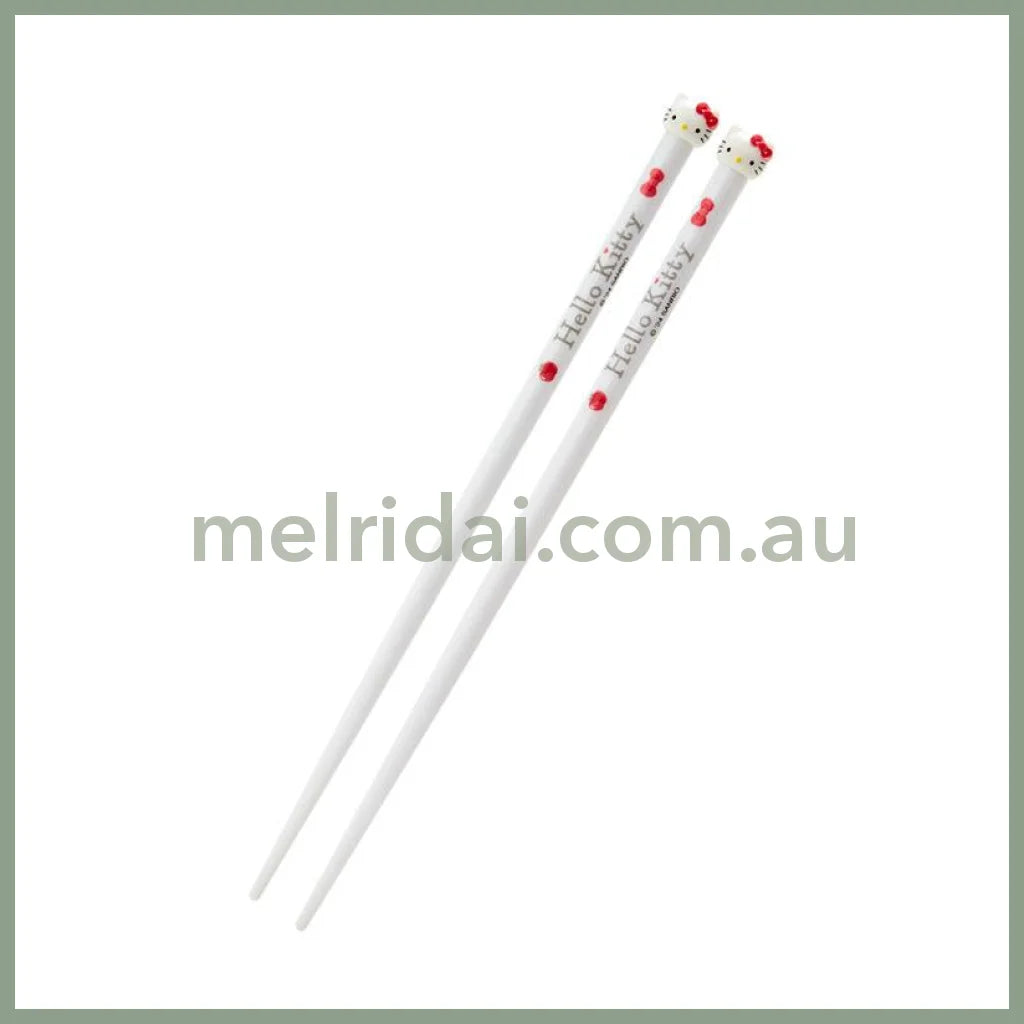 Sanrio | Chopstick (21Cm) 日本三丽鸥 玩偶造型筷子 耐温80度 不可进洗碗机 凯蒂猫Hello Kitty