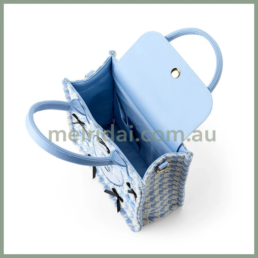 Sanrio | Cinnamoroll 2-Way Mini Tote Bag/Shoulder Bag/Handbag 21×10×19Cm (Dream Ribbon)