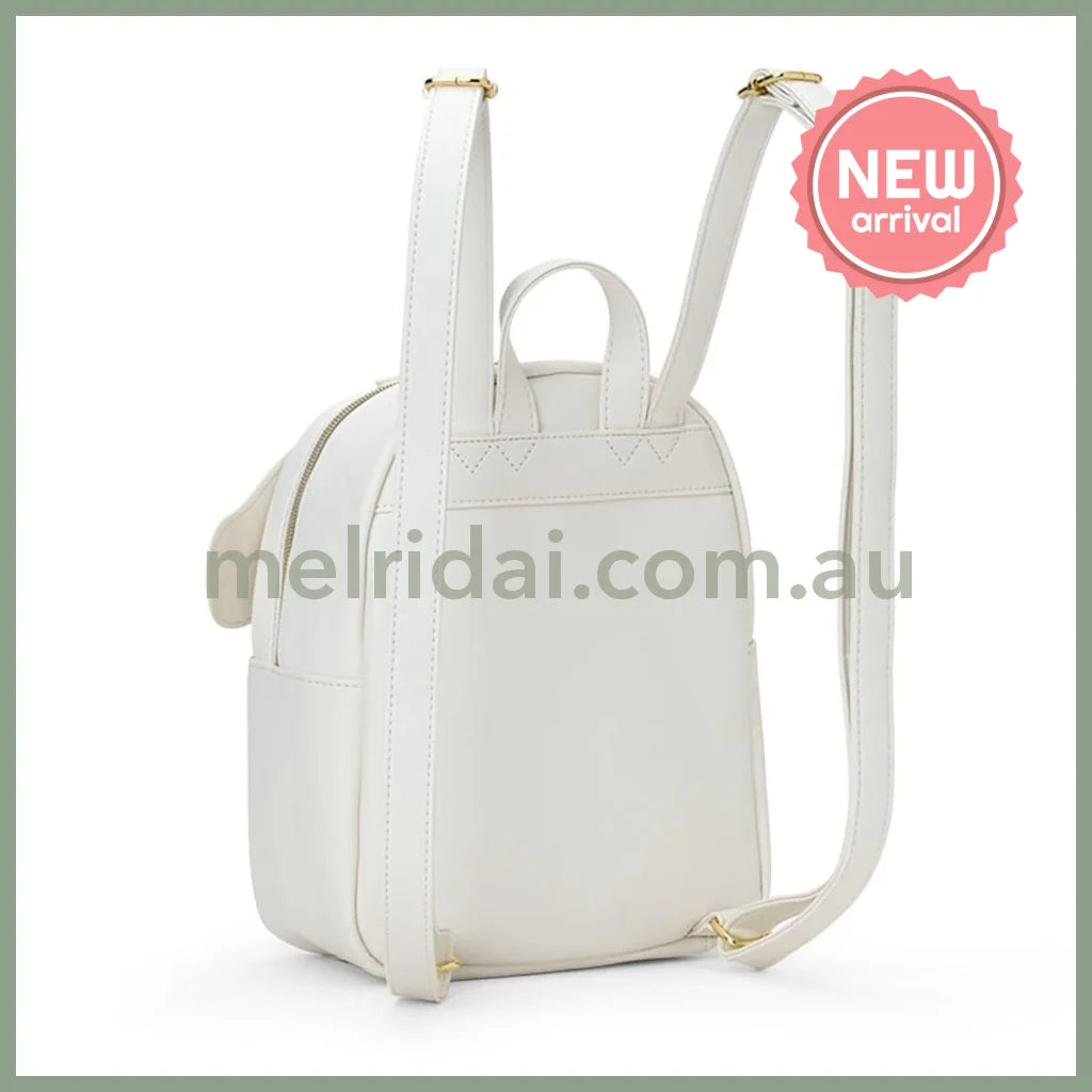 SANRIO | Cinnamoroll Face-Shaped Backpack PU Leather 260 x 220 x 125mm