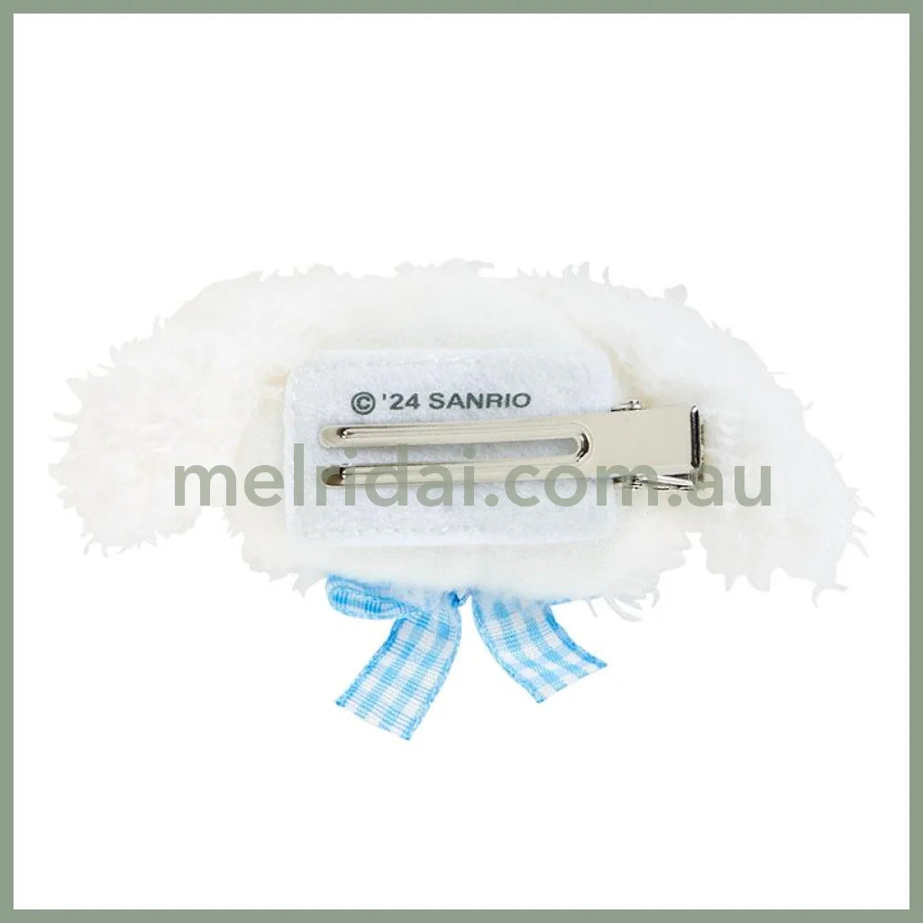 SANRIO | Cinnamoroll Face-shaped Hair Clip Hair Accessory 7.5×2.5×5cm