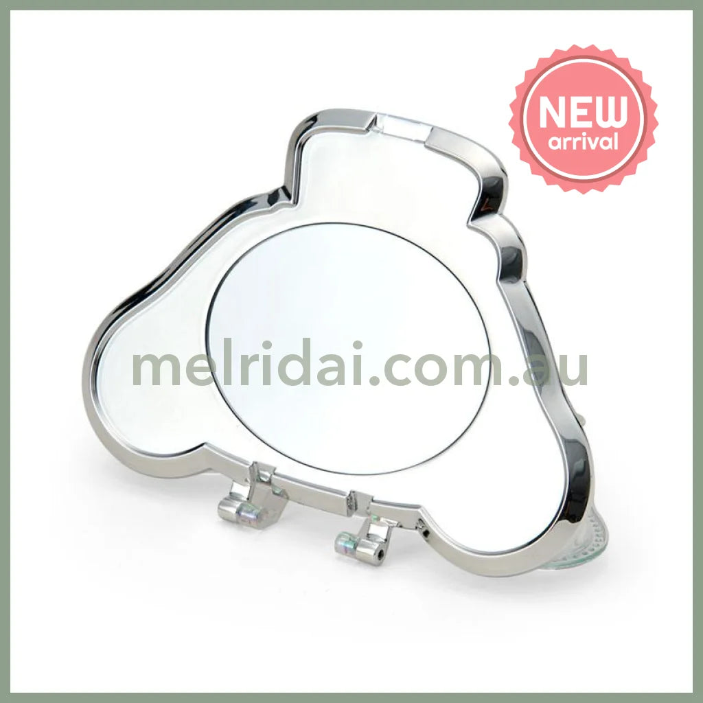 SANRIO | Cinnamoroll Folding Stand Mirror 120×15×75mm (Face Aurora Hologram Sliver)