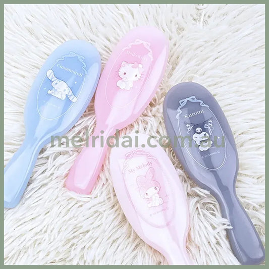 SANRIO | Cinnamoroll Handled Smooth Hairbrush Hair Brush H155×W50×D30mm (Ballet Core)