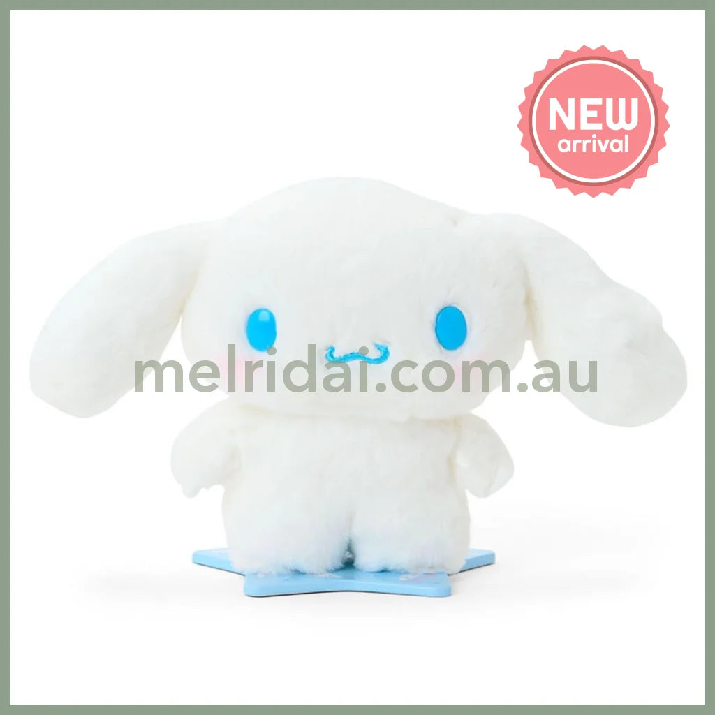 SANRIO | Cinnamoroll Magnet Plush Doll M 18.5×8×14cm (Pitato Friends)
