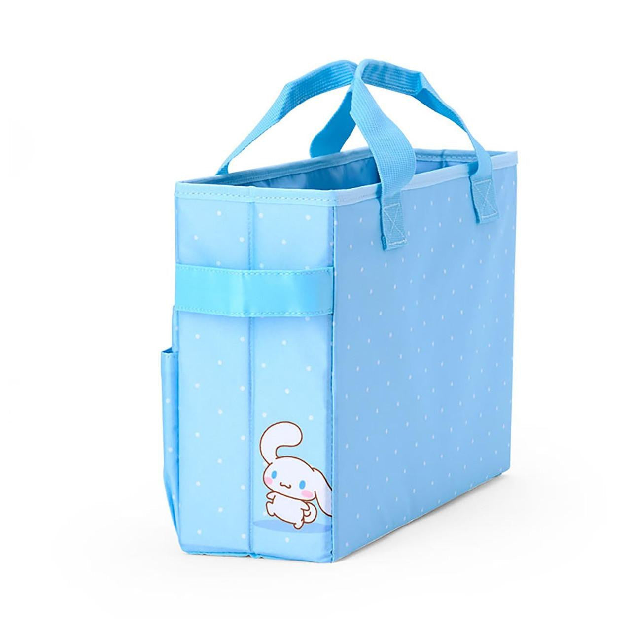 SANRIO | Cinnamoroll Meeting Box Storage with Handle Portable Desk Organizer 35.6 x 27.2 x 3.4cm