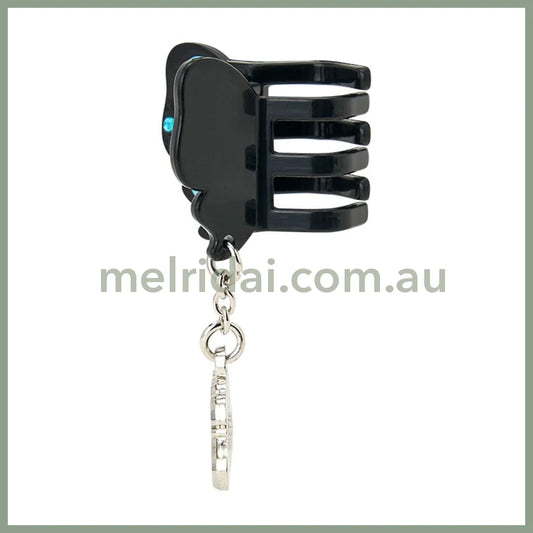 SANRIO | Cinnamoroll Mini Hair Clip Set with Swaying Charm 30×25×25mm (Butterfly)