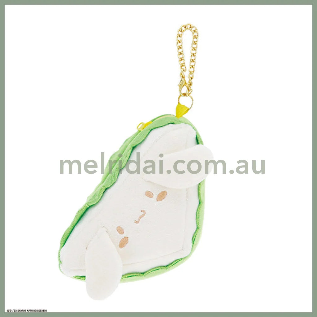 SANRIO | Cinnamoroll Mini Pouch Die-Cut Pouch Bag Charm Keychain H10 x W10 x D5cm (Sandwich)