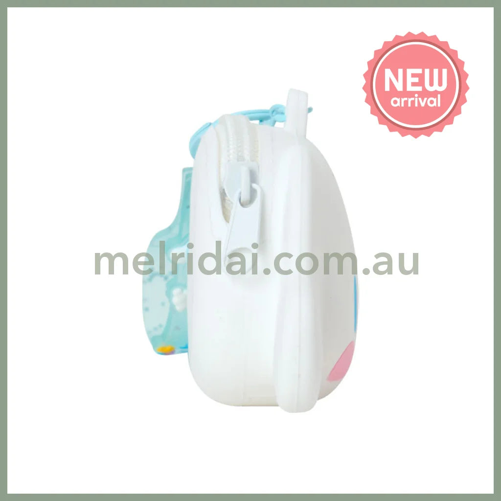 SANRIO | Cinnamoroll Mini Silicone Pouch Keychain Bag Charm 108×46×90mm (My Deco Bag)