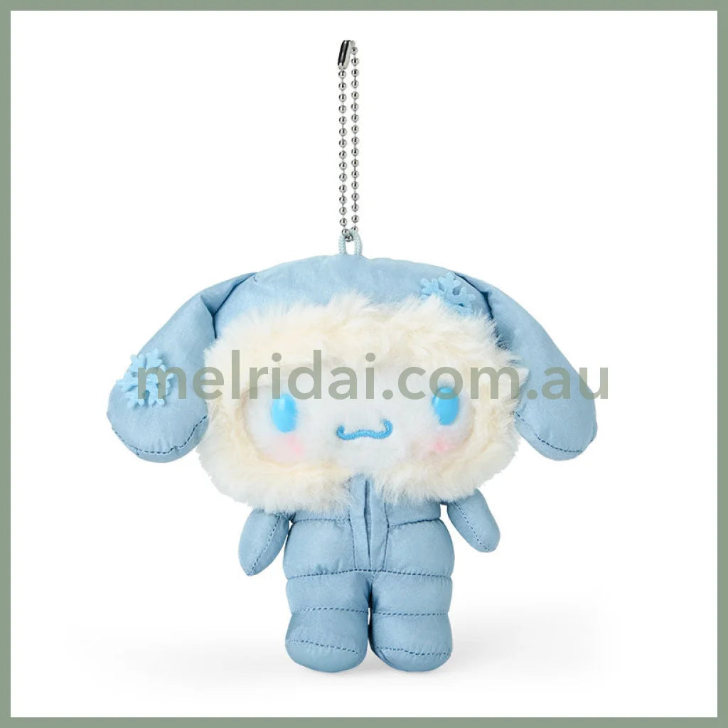 Sanrio | Cinnamoroll Plush Keychain Mascot Holder 9.5×7.5×12.5Cm (Fuwapuku Winter)