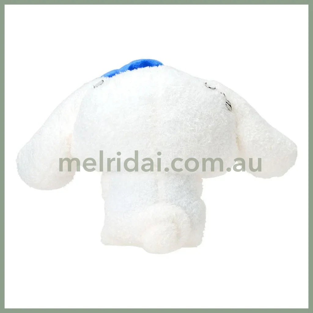 SANRIO | Cinnamoroll Plush Pochette Shoulder Bag 340×110×22mm (With Bear)