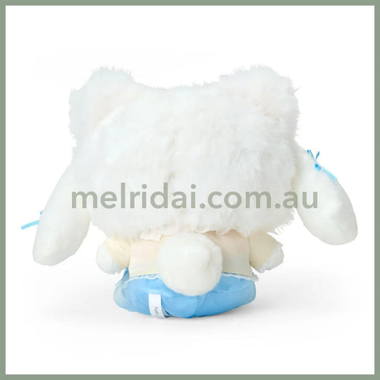 SANRIO | Cinnamoroll Plush Toy Doll 26.4 x 22.4 x 11.3cm (White Cat Ballerina)
