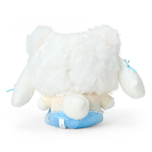 SANRIO | Cinnamoroll Plush Toy Doll 26.4 x 22.4 x 11.3cm (White Cat Ballerina)