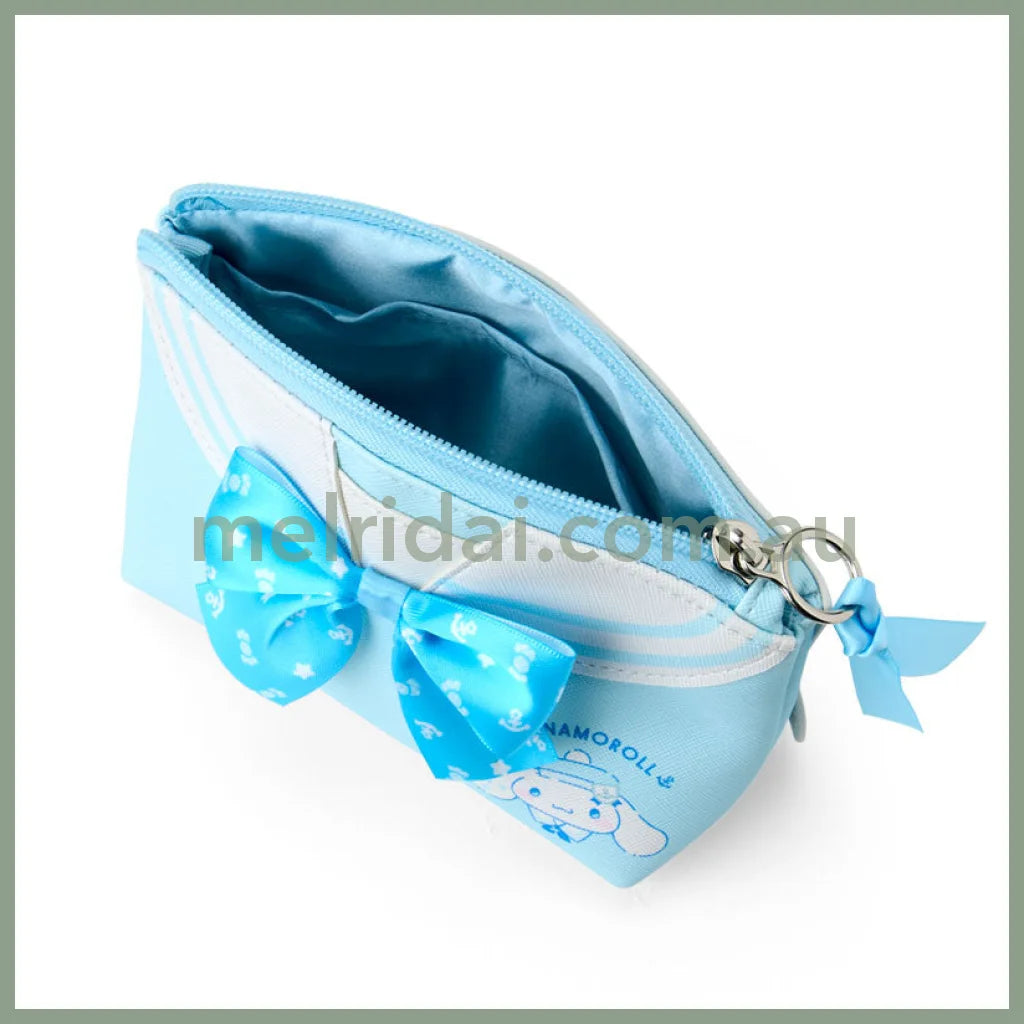 SANRIO | Cinnamoroll Pouch 17.7 x 17.1 x 6.0cm (Sailor Collar)