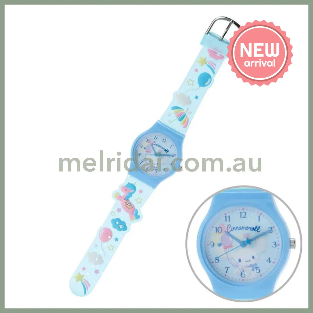 SANRIO | Cinnamoroll Rubber Watch 33×10×40mm
