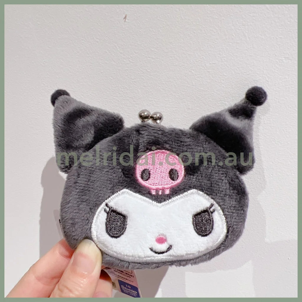 Sanrioclasp Coin Purse W130×H85×D25Mm // Kuromi