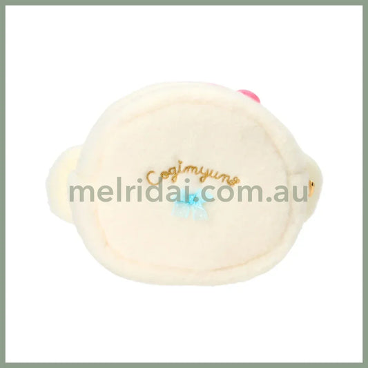 SANRIO | Cogimyun Face-shaped Pouch 130×60×115mm (Sweets Party 10th Anniversary)