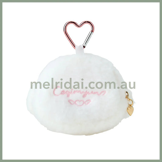 Sanrio | Cogimyun Face-Shiped Mini Pouch Keychain 14×6×10Cm (Angel Play Party)