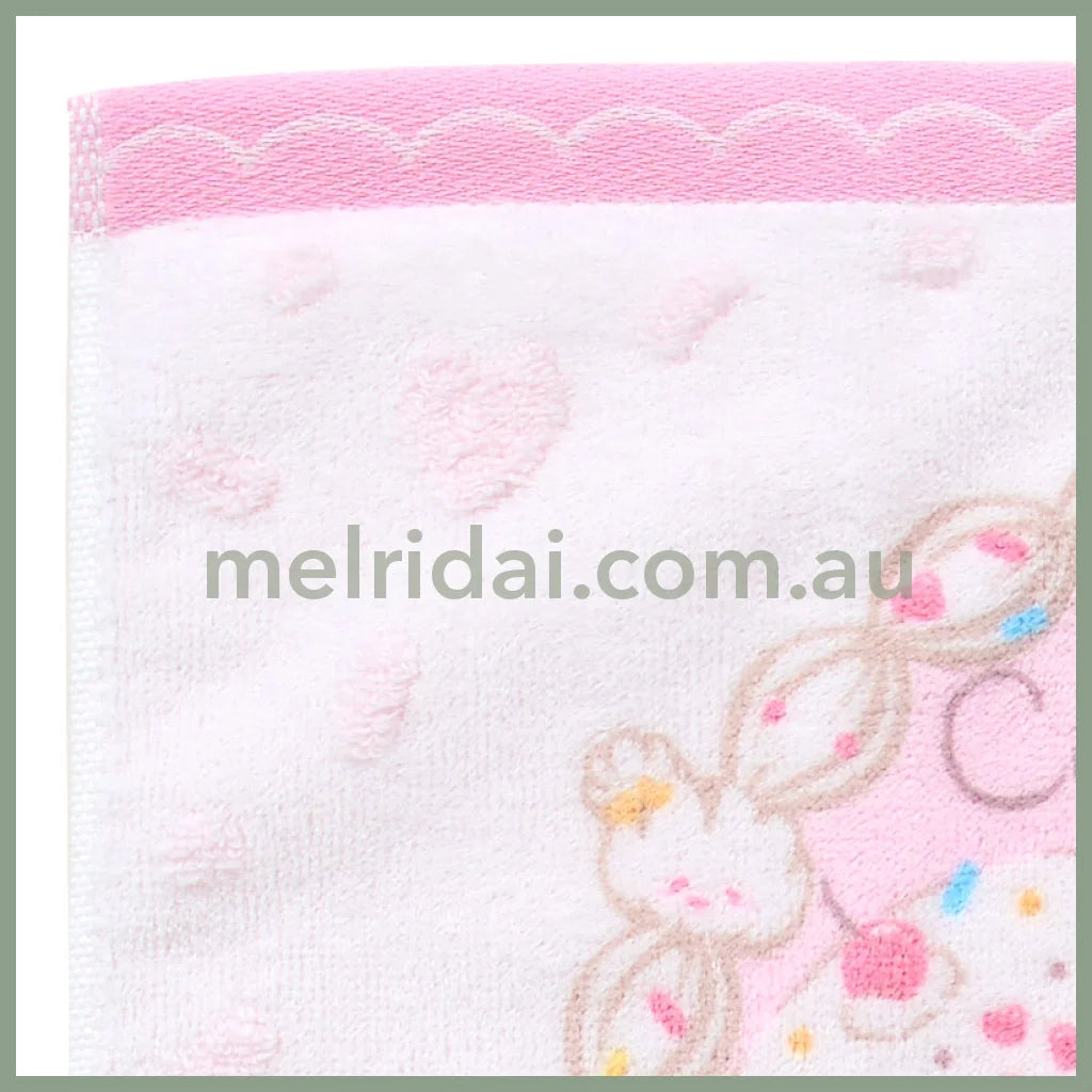 SANRIO | Cogimyun Hand Towel 340×3×360mm (Sweets Party 10th Anniversary)