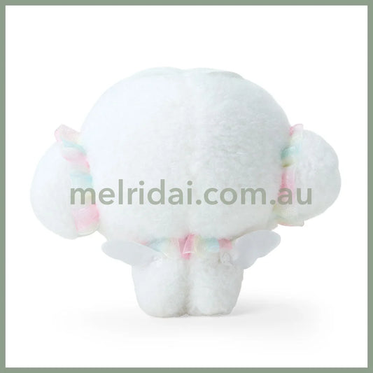 Sanrio | Cogimyun Mascot Holder Plush Keychain 13.1 X 10.9 8.2Cm (Angel Play Party)