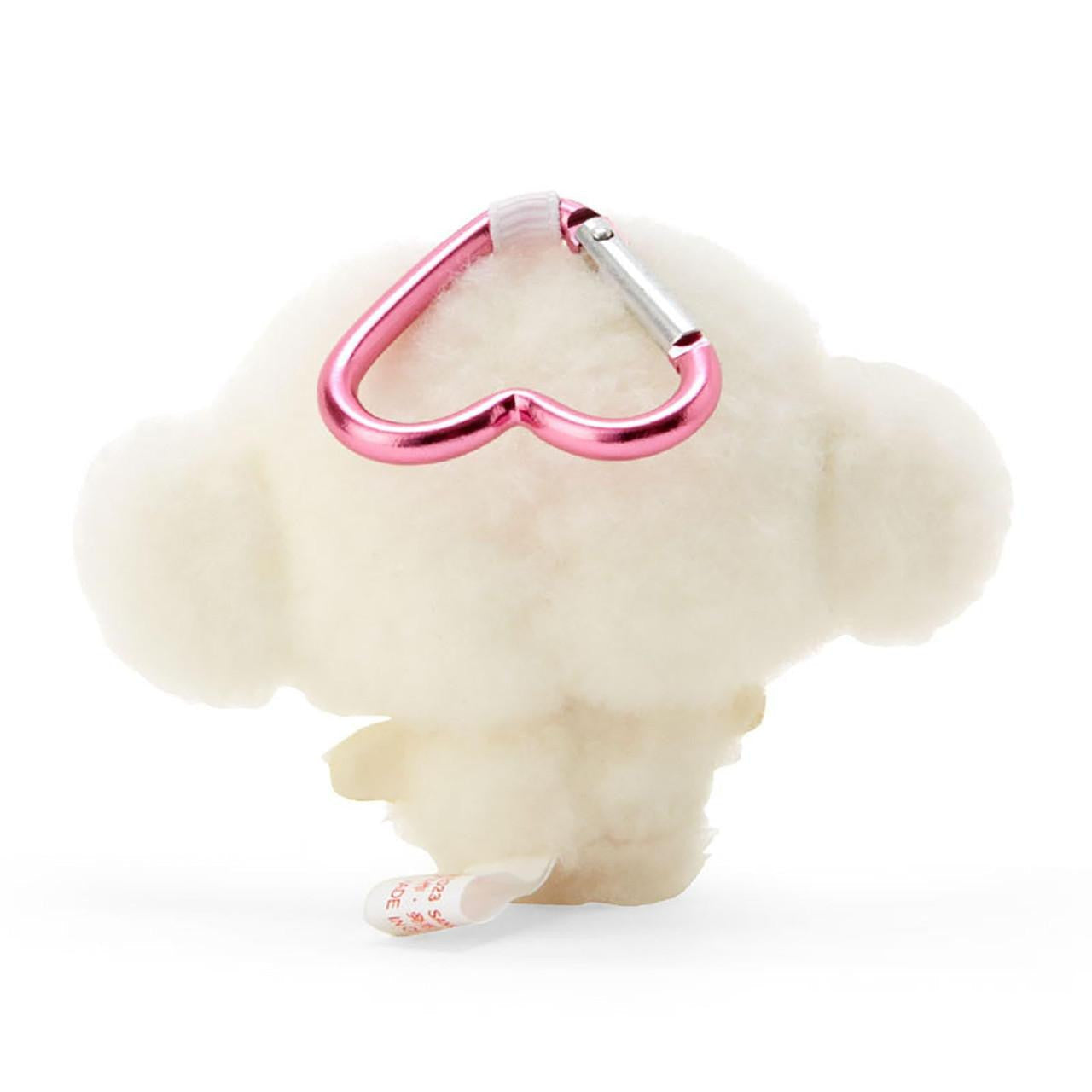 SANRIO | Cogimyun Plush Mini Mascot Holder with Heart Carabiner Bag Charm 6×4×10cm