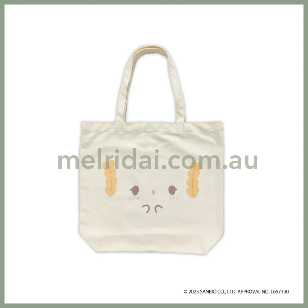 SANRIO | Cogimyun Tote Bag H410 x W470 x D120mm (White)