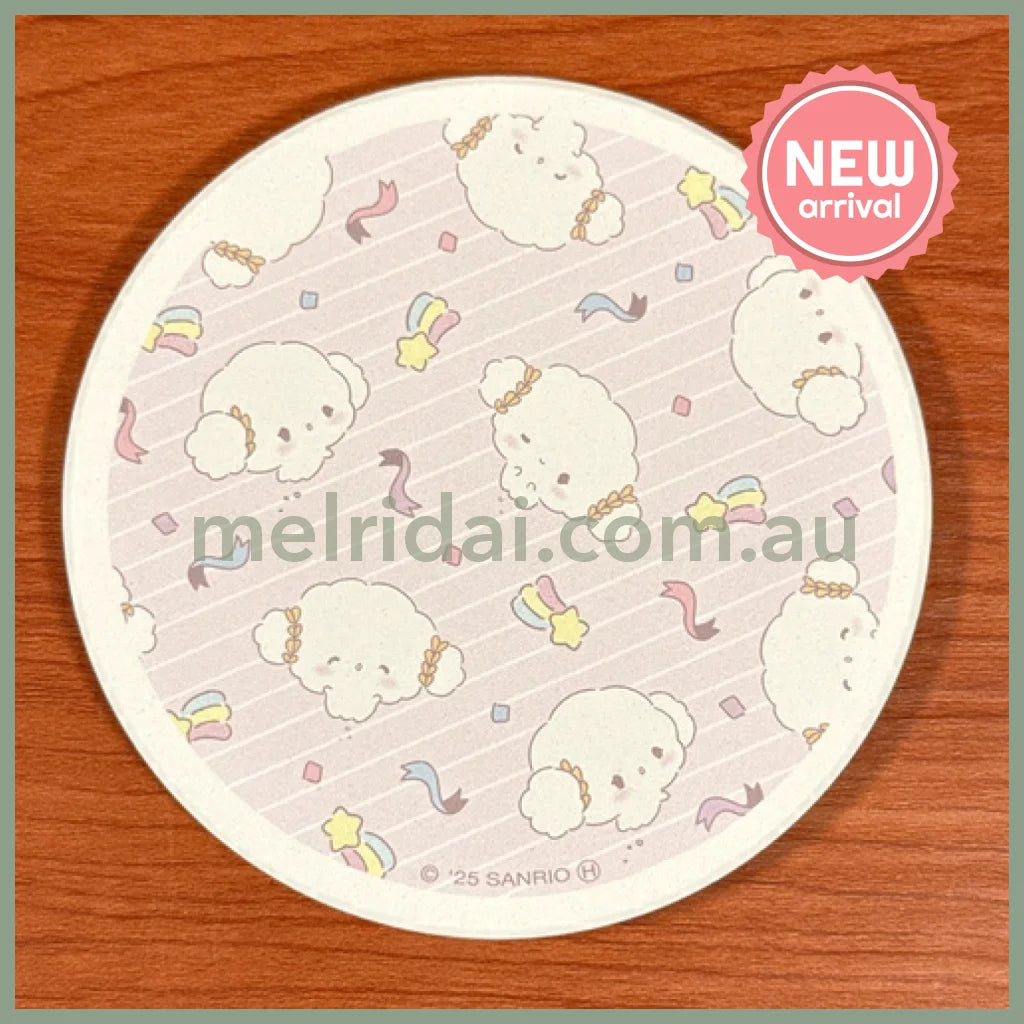 SANRIO | Cogimyun Water Absorbent Coaster B (10th Anniversary Flyer)