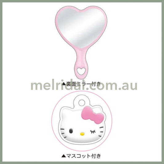 SANRIO | Comb & Hair Brush H105×W75×D7mm (Hello Kitty Pink)