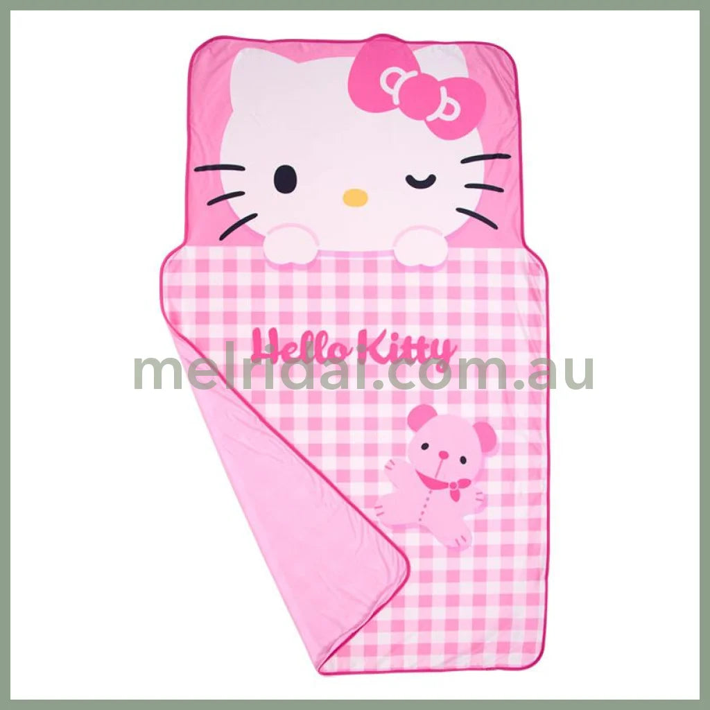 SANRIO | Cool-touch Fabric Nap Blanket 95×160×0.5cm (Hello Kitty)