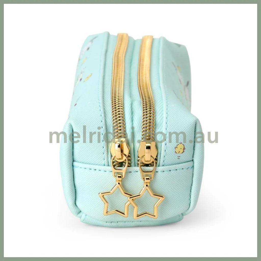 SANRIO | Double Zipper Pen Case Pencil Pouch 18.5×6×6cm (Pochacco)