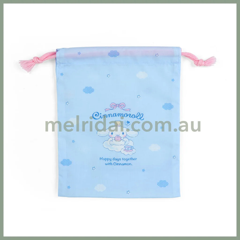 Sanrio | Drawstring Bag S 15×7×19Cm / Cinnamoroll