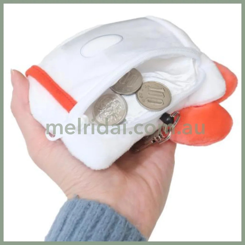 SANRIO | Face Pass Case Coin Case with Reel 218×142×68mm (Hello Kitty)