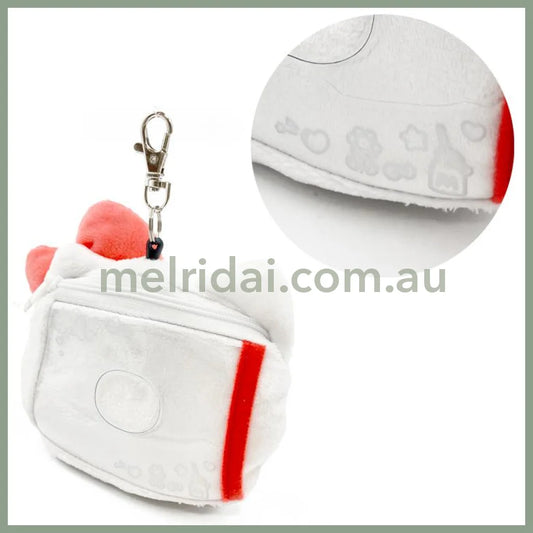 SANRIO | Face Pass Case Coin Case with Reel 218×142×68mm (Hello Kitty)