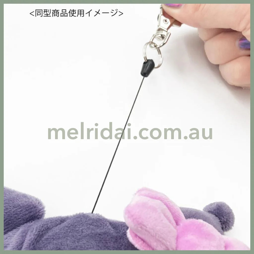 SANRIO | Face Pass Case Coin Case with Reel 218×142×68mm (Hello Kitty)