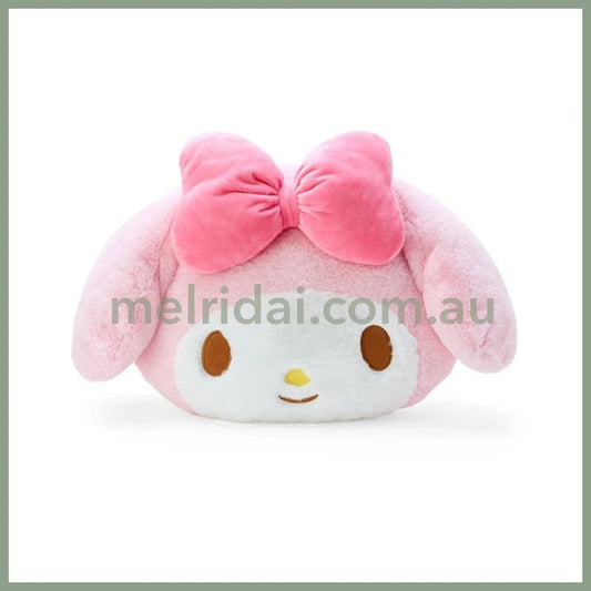 Sanrio | Face Shaped Cushion Plush Doll S 44×12×29Cm (My Melody)