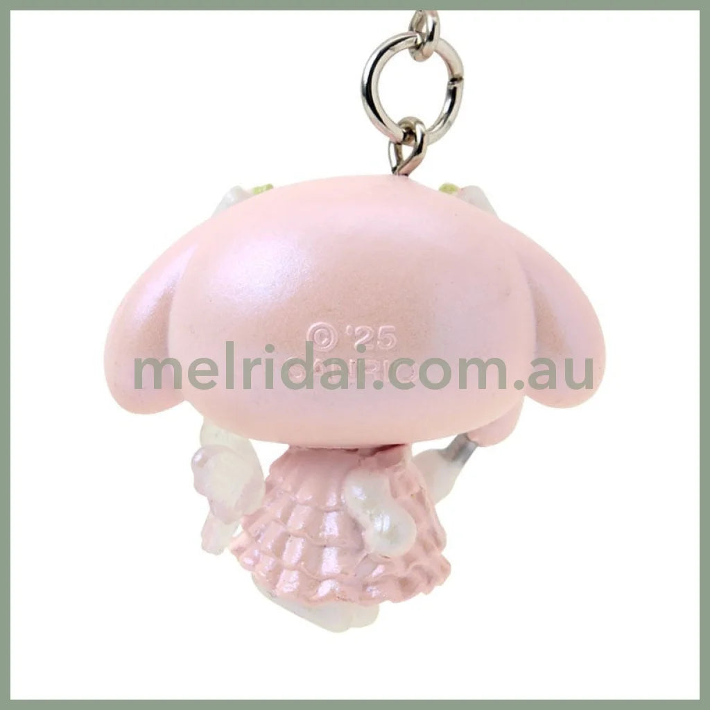 SANRIO | Fairy Keychain Phone Charm My Melody Strawberry Ver. W3.5 x H11 x D2 cm (My Melody 50th Anniversary)