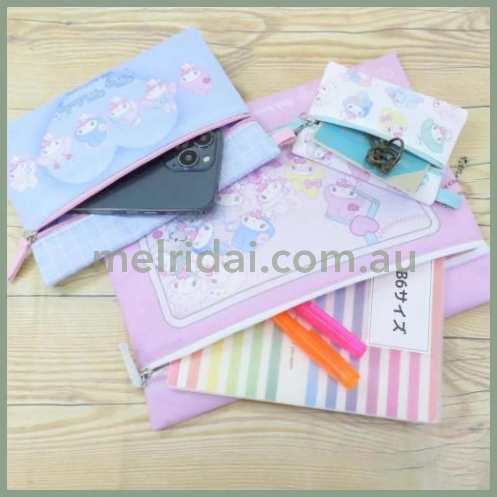 SANRIO | Flat Pouch Set (My Melody 50th Anniversary)