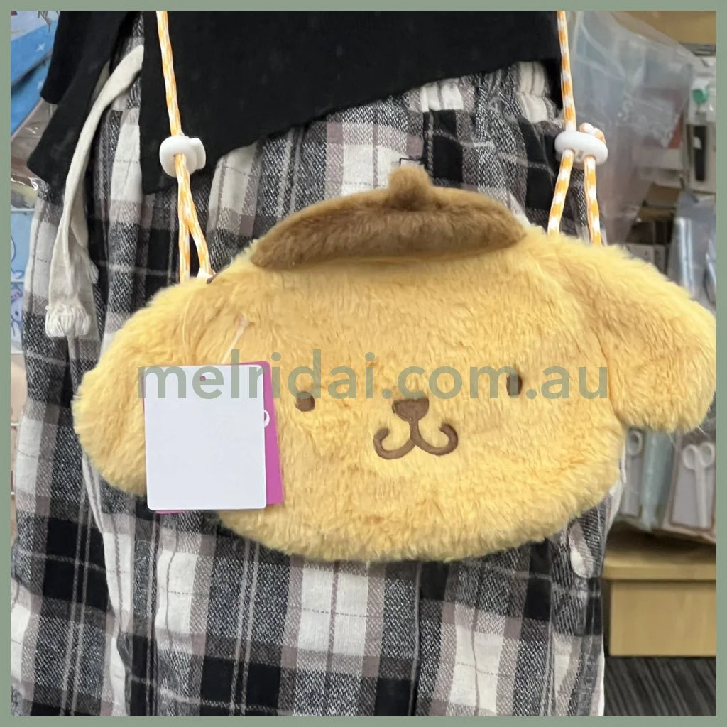 Sanrio | Fluffy Shoulder Bag 19.5Cm*2Cm*15.5Cm // Pom Purin