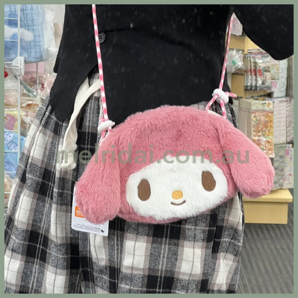 Sanrio | Fluffy Shoulder Bag 19.5Cm*2Cm*15.5Cm // My Melody