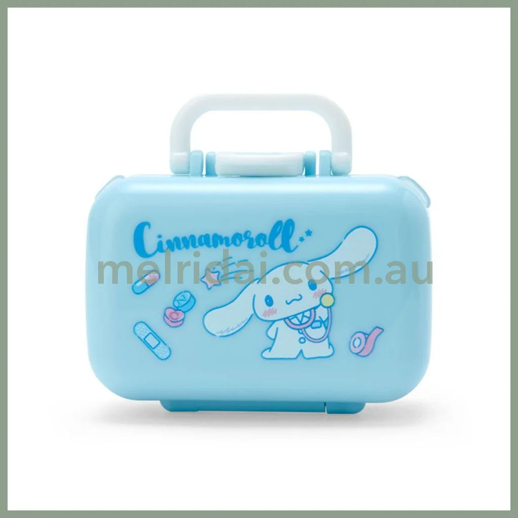 SANRIO | Foldable Compact Medicine Case 7.5×3.3×5.8cm (Cinnamoroll)