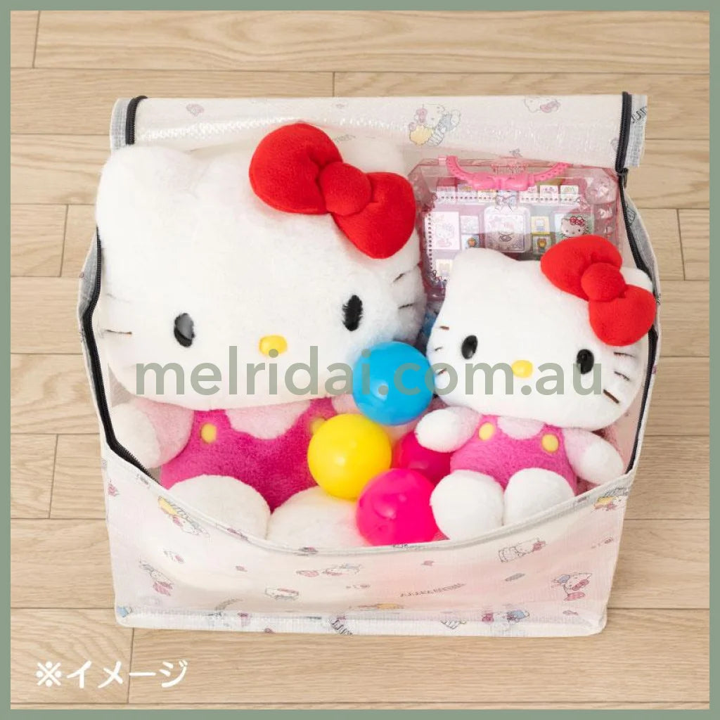 Sanriofoldable Storage Box With Zipper Cinnamoroll 37 X 26 26Cm /