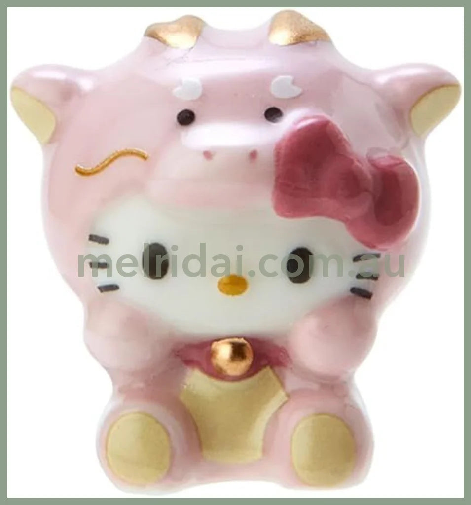 Sanrio | Good Luck Mascot Figure 3×2.5×3.6Cm (Zodiac Luck) Hello Kitty