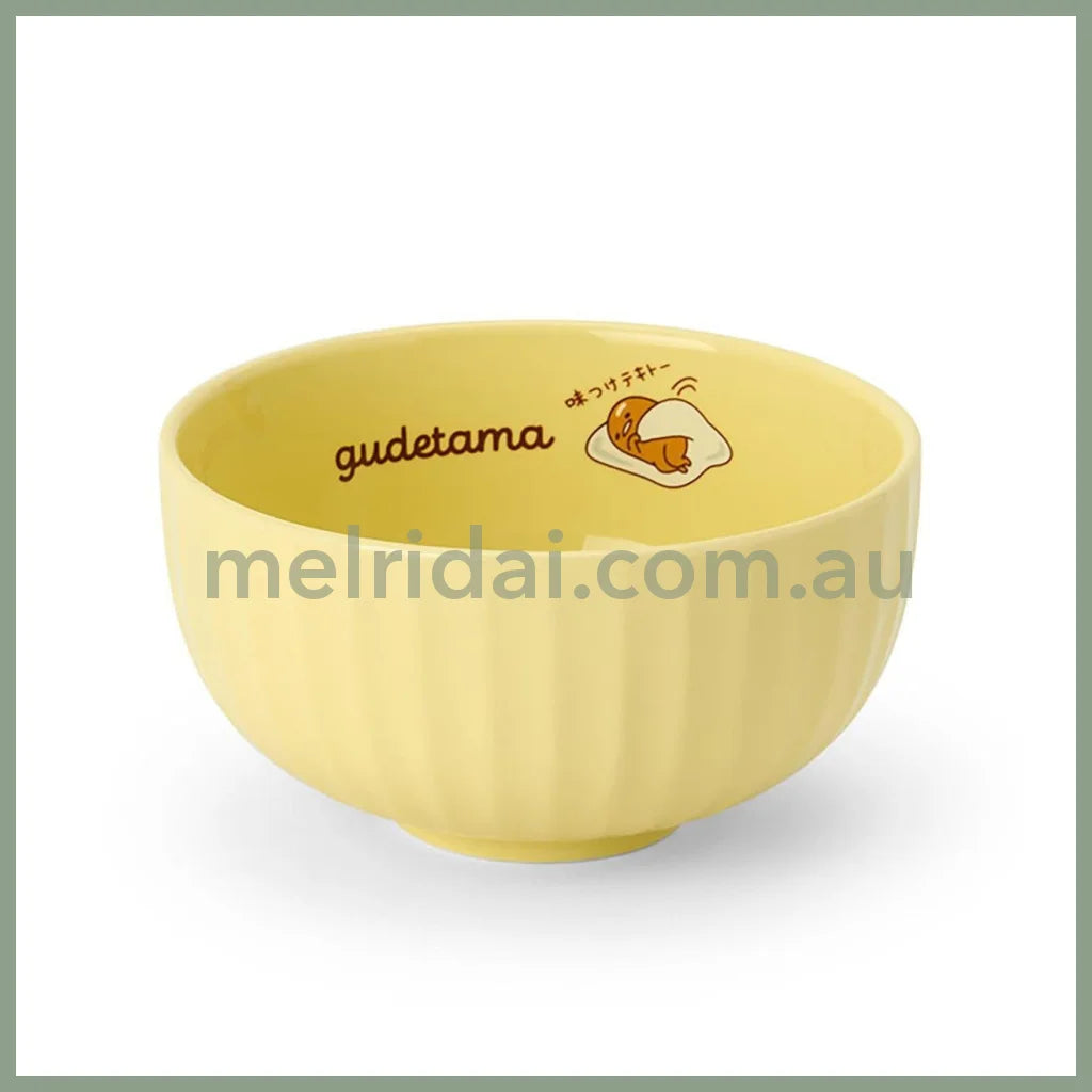 SANRIO | Gudetama Ceramic Bowl Pink 14.1×13×7.1cm (New Life)