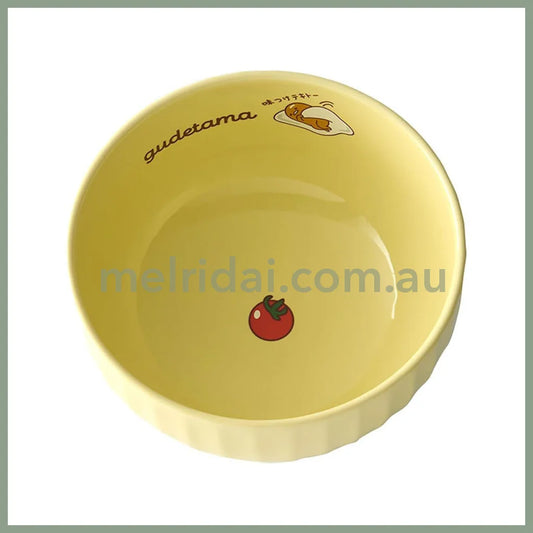 SANRIO | Gudetama Ceramic Bowl Pink 14.1×13×7.1cm (New Life)