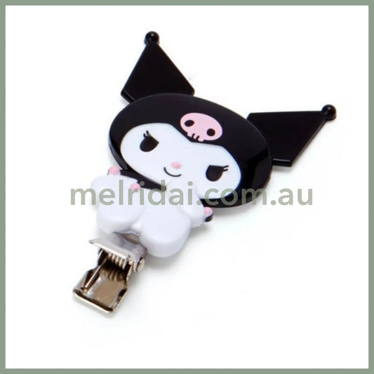 Sanriohair Clip 2 Set Stand Kuromi
