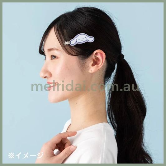 SANRIO | Hair Clips 7×1×2.3cm (I.CINNAMOROLL Love yourself more?)