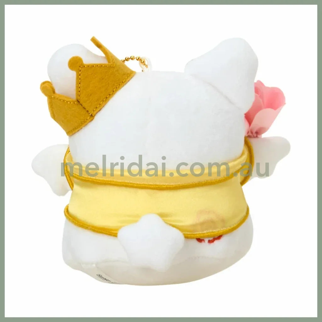 SANRIO | Hanamaruobake Plush Keychain Mascot Holder Bag Charm W11 x H15 x D7.5 cm (Everyone Is The Star! Doki Doki