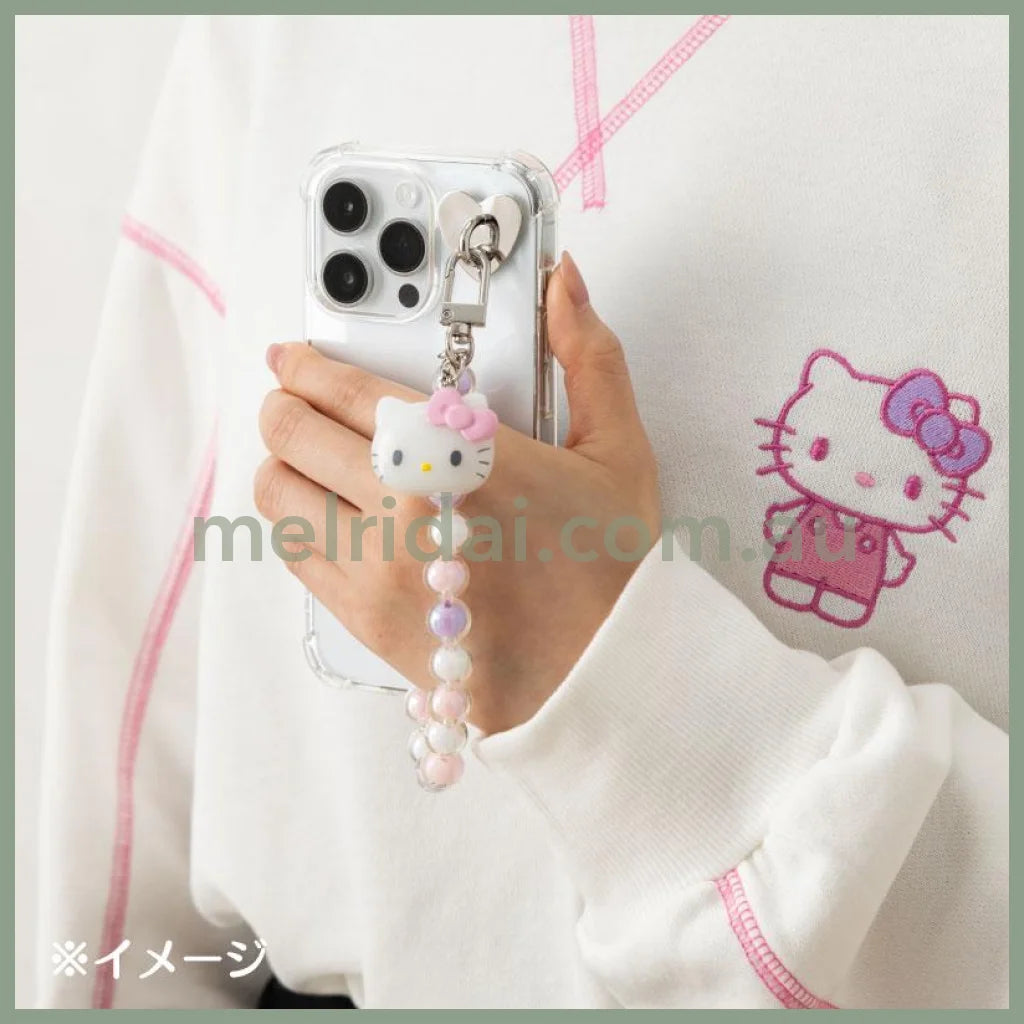 SANRIO | Hand Strap Smartphone Accessories Bag Charm Cute 1.2×1.2×18cm (Kuromi)