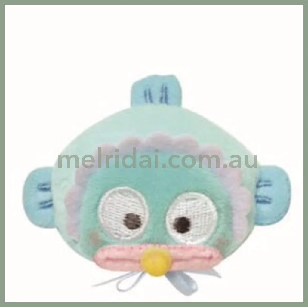 SANRIO | Hangyodon Plush Badge H50×W90×D25mm (Baby)