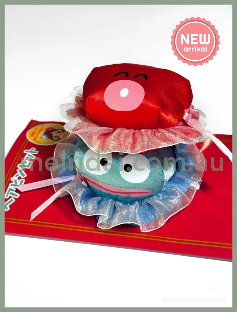 SANRIO | Hangyodon Plush Hair Clip Set (Chinese Style)